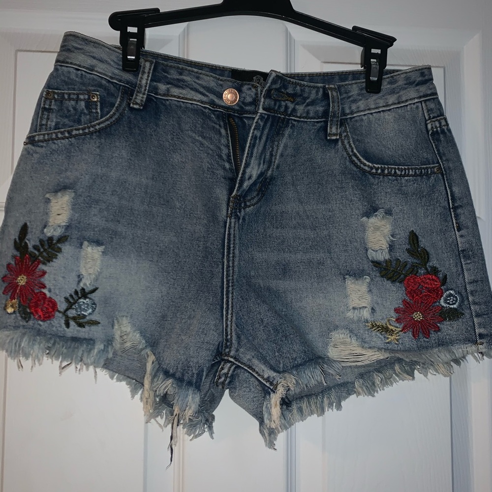 Jean shorts